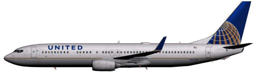 Avión United Airlines — vuelos a Nicaragua