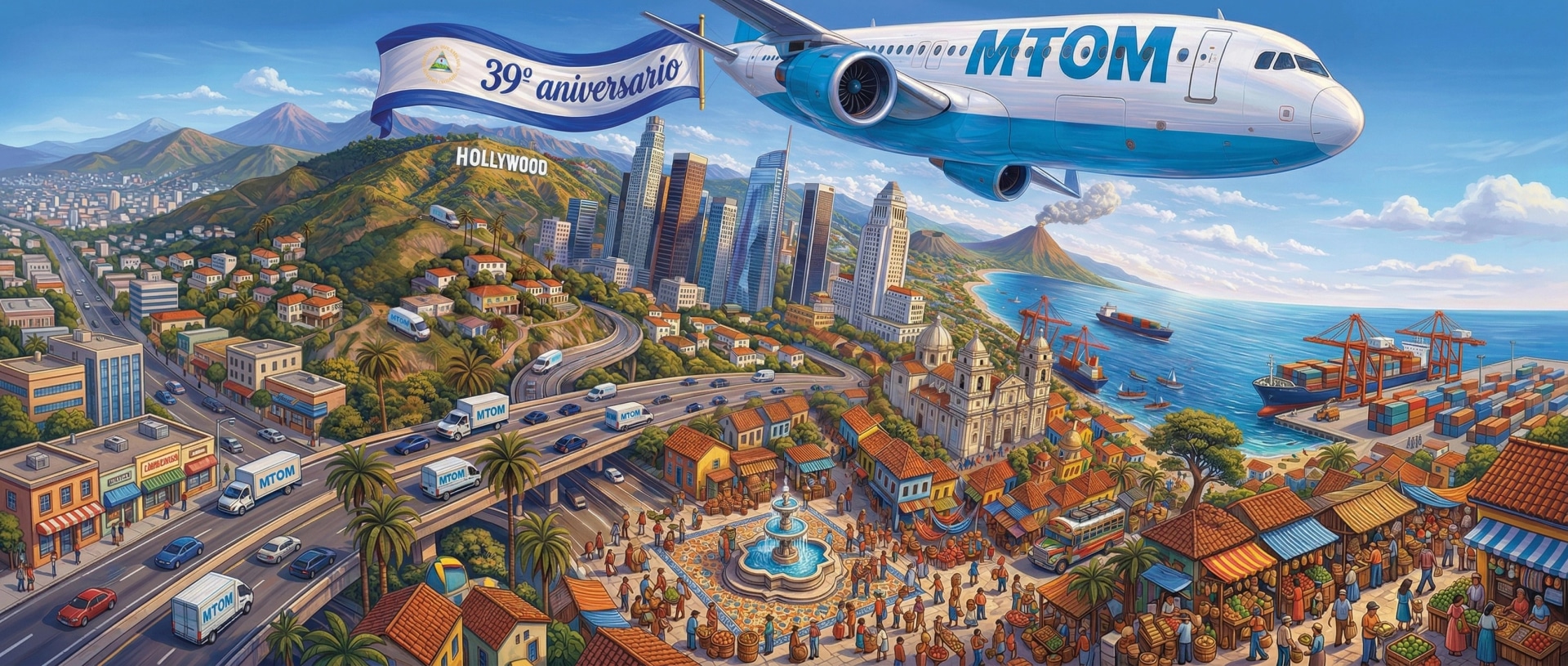 Panorama de Los Ángeles — MTOM Services sirviendo a la comunidad centroamericana desde California