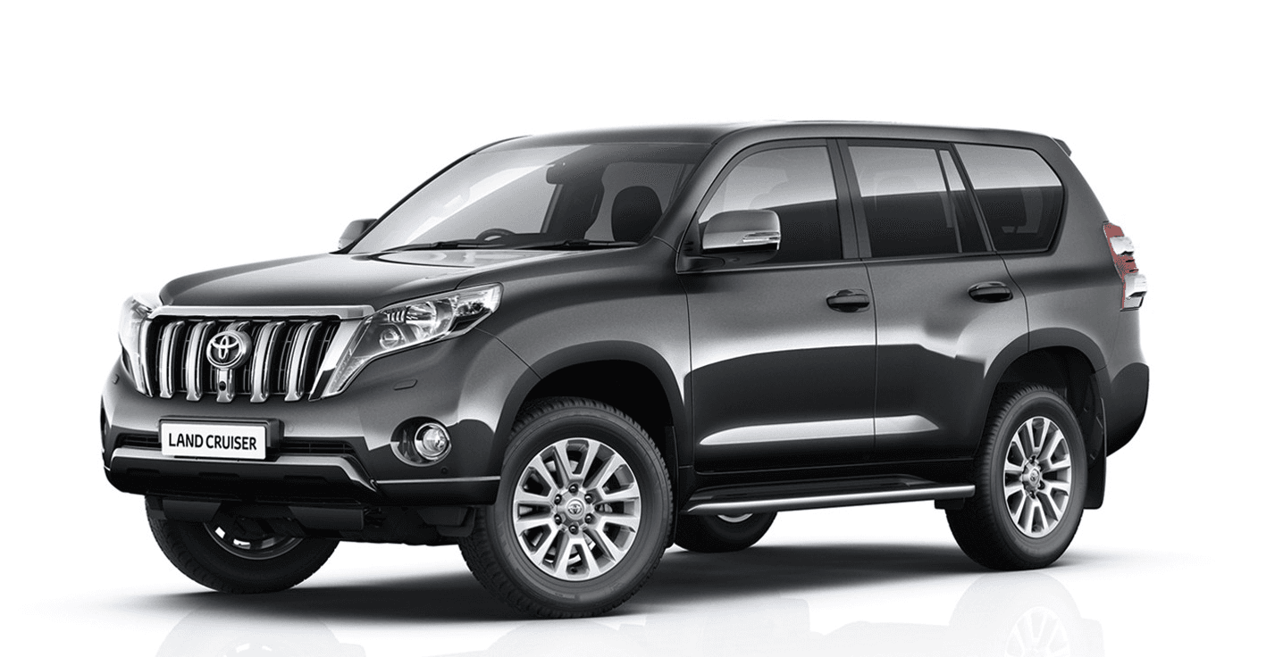 Toyota Land Cruiser Prado disponible para alquiler en Managua, Nicaragua con MTOM Rent-a-Car
