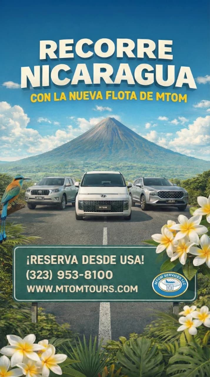 Alquiler de autos en Managua - MTOM Rent-a-Car