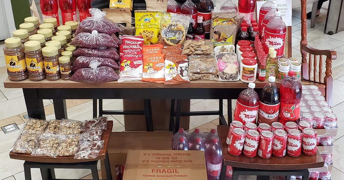 Productos nicaragüenses: pinolillo, avena, dulces, Milca y Presto en la tienda MTOM