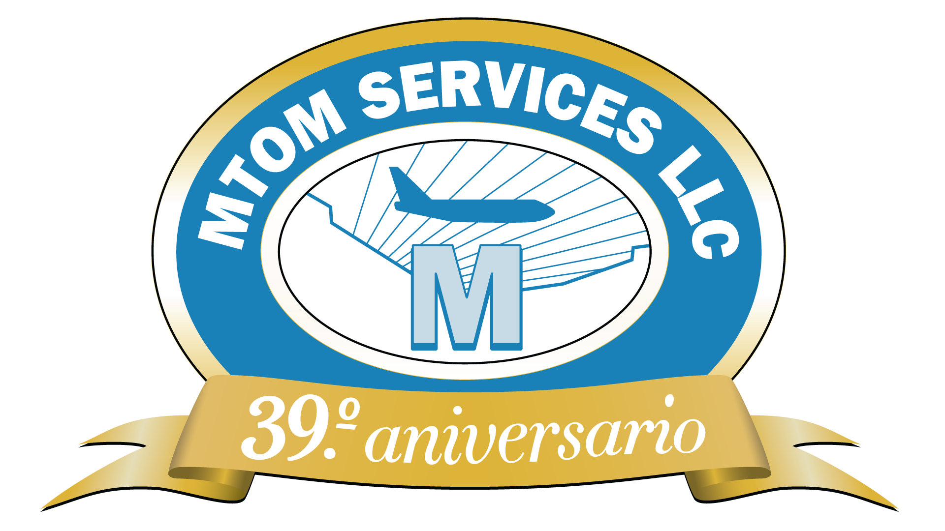 Logo MTOM Services — 39 años de trayectoria